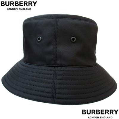 バーバリー BURBERRY メンズ 帽子 バケットハット 小物 ユニセックス可 フロントエンブレム刺繍ロゴ入りナイロンバケット guts-10035208 ガッツ ブランドショップ サンプル画像3