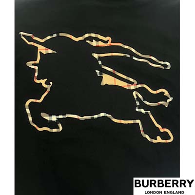 バーバリー BURBERRY メンズ パーカー フーディ スウェット 刺繍ロゴ・バックビック馬上の騎士ロゴ縁部分バーバリーチェッ guts-10035370 ガッツ ブランドショップ サンプル画像2