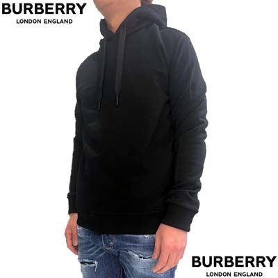 バーバリー BURBERRY メンズ パーカー フーディ スウェット 刺繍ロゴ・バックビック馬上の騎士ロゴ縁部分バーバリーチェッ guts-10035370 ガッツ ブランドショップ サンプル画像3