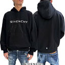 ジバンシー GIVENCHY メンズ トップス パーカー フーディ スウェット フロントロゴ/サンダーボルトプリント・バック裾部分4Gモノグラムロゴ入りプルオーバーパーカー ブラック BMJ0LA3YJ9 001 (R194700) 421 2024年春夏新作 【送料無料】 【smtb-TK】