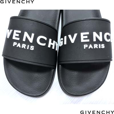 ジバンシー GIVENCHY レディース サンダル シャワーサンダル ビーチサンダル フロント/サイドソール部分エンボスロゴ・ソール部分ブランドロゴ入りシャワーサンダル ブラック BE3004E1UM 001 (R46200) 421 2024年春夏新作 【送料無料】 【smtb-TK】 3