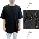 ジュゼッペザノッティ GIUSEPPE ZANOTTI メンズ トップス Tシャツ 半袖 ロゴT フロント同色系ラインストーンシグネチャーロゴ入りショートスリー...