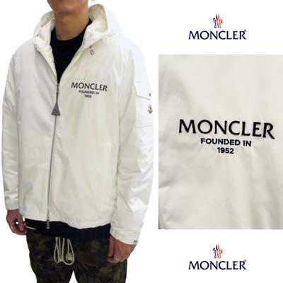 モンクレール MONCLER メンズ アウター ダウンジャケット GRANERO チェスト部分ロゴ・アームポケット部分ロゴワッペン・サイドジップポケット・フード付きダウンジャケット ホワイト 1A00026 54A91 034 (R254100) 421 2024年春夏新作 【送料無料】 【smtb-TK】