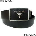 プラダ PRADA ベルト メンズ グッズ 小物 バックル/帯部分ロゴ入りレザーベルト ブラック 2CC534 053 F0002 (R137500/R1078...