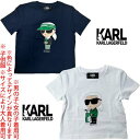 カールラガーフェルド KARL LAGERFELD 半袖Tシャツ キッズ 子供服 子ども 色によりデザインが異なります サイズにより大人着用可 ゴルフアイコニッ...