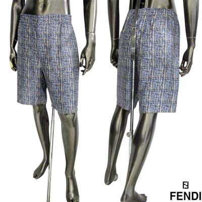 フェンディ FENDI ハーフパンツ ショートパンツ メンズ ボトムス セットアップ着用可(トップス