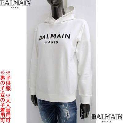 �Х�ޥ� BALMAIN �ѡ����� ���å� �Ҷ��� �ա��ǥ� �������å� �ȥåץ� ������Ѳ� ��˥��å��� 2��Ÿ�� �ե���ȥ֥�å�����������������ץ륪���С��ѡ����� �ۥ磻��/�֥�å� BV4P00 Z0001 102NE/930NE 12A/14A (R52800) 422 2024ǯ���߿��� ����̵�� ��smtb-TK��