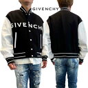 ジバンシー GIVENCHY ジャケット スタジャン メンズ アウター フロント刺繍ロゴ・アーム部分4Gモノグラムエンボスロゴ・襟/袖口/裾ライン・レザー/ウー...