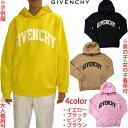 ジバンシー GIVENCHY パーカー フーディ 子供服 スウェット 大人着用可 ユニセックス アーチロゴ・バック裾4Gモノグラムロゴ入りプルオーバーパーカー ...
