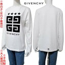 ジバンシー GIVENCHY ロンT ロングTシャツ キッズ 子供服 長袖 大人着用可 ユニセックス フロントビック4Gモノグラムロゴ/ブランドロゴ/スター・バ...