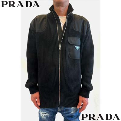 プラダ PRADA カーディガン ニット メン...の紹介画像2