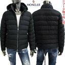 MONCLER モンクレール ダウンジャケット メンズ アウター ARNEB レザーロゴ付きフード取り外し可ダウンジャケット ブラック 1A00106 549S...