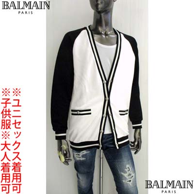 �Х�ޥ� BALMAIN �����ǥ����� ���å� �Ҷ��� ��˥��å��� �ȥåץ� ������Ѳ� �Хå��֥��ɥ���������С��饤���󥹥ʥåץܥ����դ��ġ��ȥ󥫥顼V�ͥå������ǥ����� �֥�å��ۥ磻�� BU4A40 Z1869 100NE (R77000) 422 2024ǯ���߿��� ������̵���� ��smtb-TK��