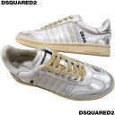 DSQUARED2 ディースクエアード スニーカー メンズ 靴 ブランドロゴ DEAN&DAN カナダメープルリーフ シルバーホワイト SNM0364 34708180 2137 (R96700) 521 2025年春夏新作 【送料無料】 【smtb-TK】(4)