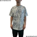 GIVENCHY ジバンシー 半袖Tシャツ メンズ カットソー クルーネック レギュラーフィット オブジェ マルチカラー BM71MG3YPM 960 (R10...