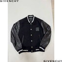 GIVENCHY ジバンシー ジャケット メンズ スタジャン ウール 4Gモノグラムロゴ ライン サイドポケット ブラック BM011S6Y3K 001 (R5...