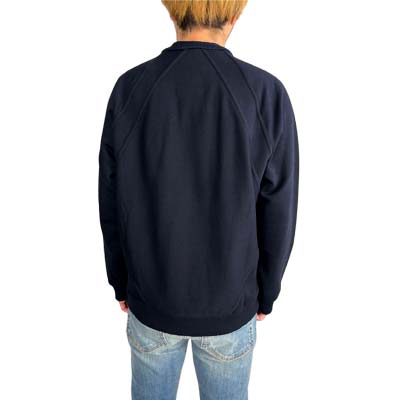 FENDI フェンディ トレーナー メンズ スウェット ブランドロゴ ズッカ柄 エンブレム コットン ネイビー FY3950 AU9C F0QB0 (R180400) 521 2025年春夏新作 【送料無料】 【smtb-TK】