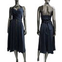 PATOU パトゥ ドレス ワンピース レディース ホルターネック ジップ ミディ丈 JPロゴ ダークネイビー ネイビーブラック DR1610208 699N ...