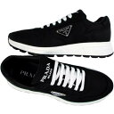 PRADA プラダ スニーカー メンズ 靴 シューズ トライアングルロゴ ブランドロゴ ブラック 2EE369 3LFV F0632 (R149600) GB5...