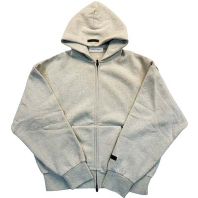 Rakuten - FOG ESSENTIALS エフオージー エッセンシャルズ パーカー メンズ フーディ ジップアップ FEAR OF GOD ブランドロゴ ベージュ ライトグレージュ 192SP254782F HEATHER STONE (R38500) GB522 2025年秋冬新作 【送料無料】 【smtb-TK】