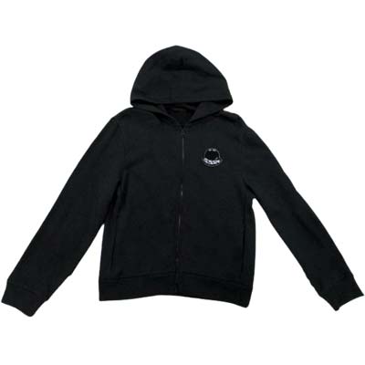 MONCLER モンクレール パーカー メンズ フーディ スウェット ロゴワッペン セットアップ着用可(ボトムス別売り) コットン ポケット ブラック 8G00...