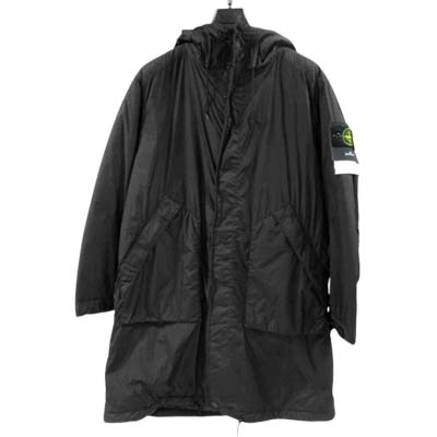 乐天商城 - STONE ISLAND ストーンアイランド ジャケット メンズ ブランドロゴ コンパス ドローストリング フード ブラック K2S157100003 S0A23 V0029 (R203500) BJ522 新作 【送料無料】