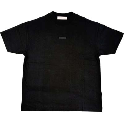 樂天商城 - FOG ESSENTIALS エフオージー エッセンシャルズ 半袖Tシャツ メンズ ブランドロゴ FEAR OF GOD コットン クルーネック ブラック 125SP254190F JET BLACK (R20900) GB522 新作 【送料無料】