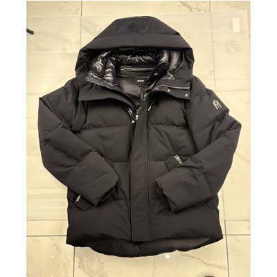 MACKAGE マッカージュ ダウンジャケット メンズ GRAYDON ブランドロゴ Mロゴ 2in1 ...