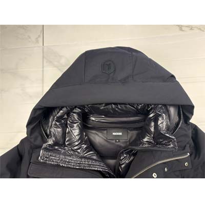 MACKAGE マッカージュ ダウンジャケット メンズ GRAYDON ブランドロゴ Mロゴ 2in1 ドローストリング ブラック GRAYDON BLACK (R217800) WA522 新作 【送料無料】