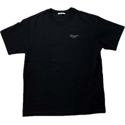 樂天商城 - GIVENCHY ジバンシー 半袖Tシャツ メンズ スタンプロゴプリント クルーネック コットン100% ブラック BM71NK3YSA-001 (R92400) COLOG621 新作 【送料無料】
