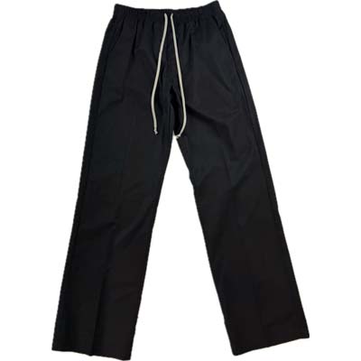 Rakuten - RICK OWENS リックオウエンス パンツ メンズ ドローストリング 4ポケット コットン100% ブラック RU01F2378-P 09 (R114400) RITZ621 新作 【送料無料】