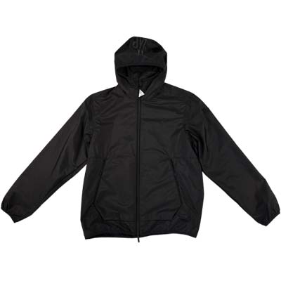 樂天商城 - MONCLER モンクレール ウインドブレーカー メンズ ジャケット GRANIER 反射ロゴ フーデッド ジップアップ ナイロン ブラック L10911A00118539ZD999 (R235400) BJ621 新作 【送料無料】