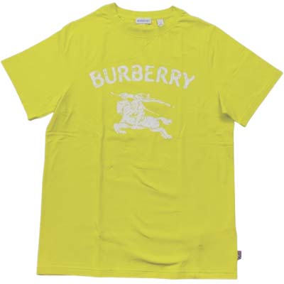 Rakuten - BURBERRY バーバリー キッズ 半袖Tシャツ EKDロゴ ヴィンテージロゴ ノバチェックタブ イエローグリーン ヴィヴィッドライム 8120733122125 B2416 (R27500) COLOG621 新作 【送料無料】