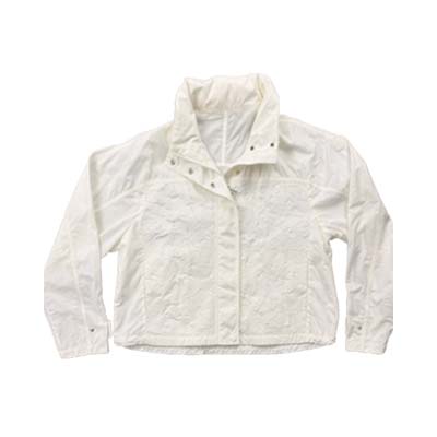 樂天商城 - MONCLER モンクレール ジャケット レディース EPIMEDIUM フローラル刺繍 ロゴワッペン フード アイボリー L10931A00166599F1041 (R316800) RITZ621 新作 【送料無料】