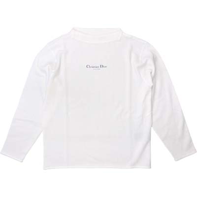 樂天商城 - DIOR HOMME ディオールオム 長袖Tシャツ メンズ ウール混 Coutureロゴ ボートネック ホワイト 613J605A3031 089 (R200000) GB621 新作 【送料無料】