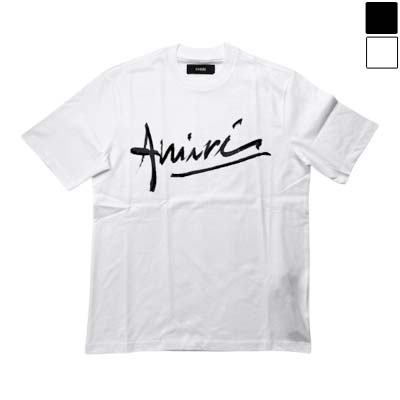 樂天商城 - AMIRI アミリ Tシャツ メンズ 半袖 スクリプトロゴ シグネチャーロゴ ホワイト/ブラック AMTOJR1020-100/AMTOJR1020-001 (R64900) GB621 新作 【送料無料】