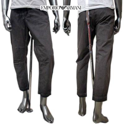 樂天商城 - エンポリオアルマーニ ENPORIO ARMANI メンズ パンツ ボトムス サイドポケット・ドローコード付きイージーパンツ グレー P02JK 10 (R33800) 【送料無料】 【smtb-TK】