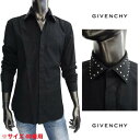 ジバンシー GIVENCHY メンズ トップス シャツ 長袖 ネック部分スタッズ付きスリムフィットドレスシャツ ブラック 15F 6200 300 001 15...
