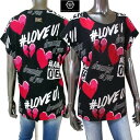 フィリッププレイン PHILIPP PLEIN レディース トップス Tシャツ 半袖 ロゴ バックネックメタルロゴプレート・総柄マルチロゴ・ハート/ランゲージ・...