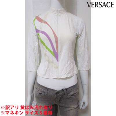 FT[` VERSACE fB[X gbvX T  S 󂠂 ΂݉L tgWbv/vgtV[g䃍OTVc  BV75M2 80000 001 (R42800) yz ysmtb-TKz