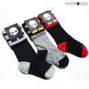 ハイドロゲン HYDROGEN メンズ キッズ 小物 靴下 ロゴ 男児/女児着可 3足セット Hロゴ/HYDROGENロゴ付ソックス マルチカラー 153150...