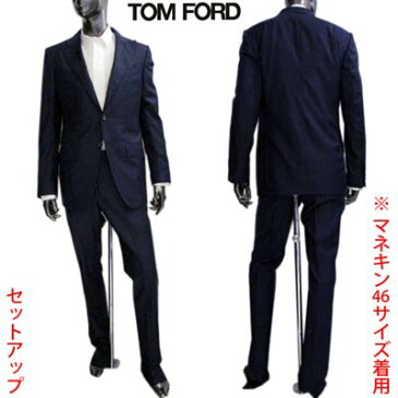 トムフォード TOM FORD メンズ スーツ セットアップ ジャケット パンツ ビジネス 2つボタン マルチポケット付きウールセットアップスーツ ネイビー PHOTO/94 21YL4C 911R58 (R529200) 【送料無料】【smtb-tk】 71A