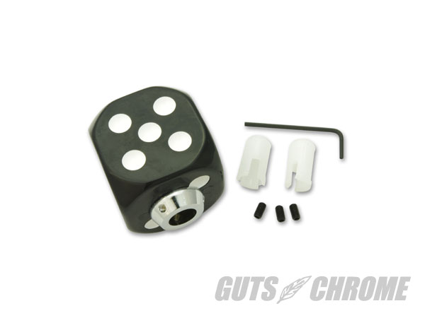 AA037BK ダイスシフトノブ ブラック