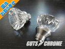 KA34_GH-006 GLASS SHIFT KNOB SILVER