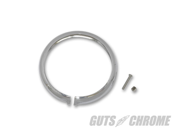 5500-0055　4.5インチヘッドライトリム クローム