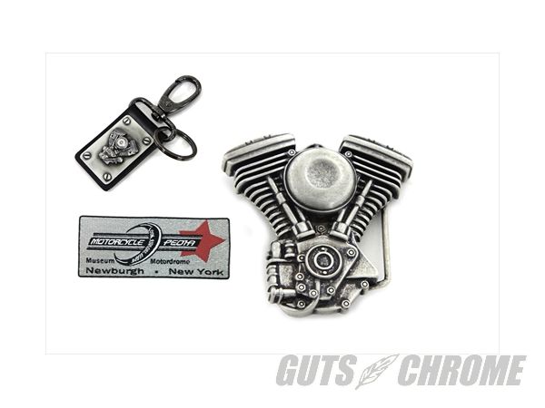 【取寄】48-0224 V-TWIN メンズ EVO エンジン バックル セット All