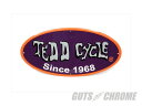 クーポン10%対象6/1(日)19時まで 【取寄】48-0945 TEDD CYCLE メタル SIGN, オーバル All