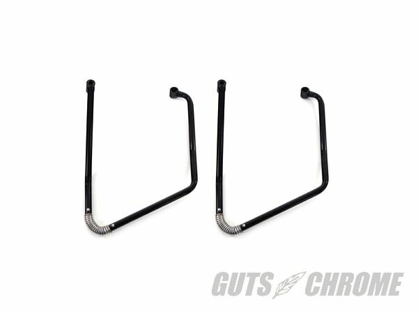 【取寄】49-0888　サドルバッグ サポート セット, ブラック 汎用品