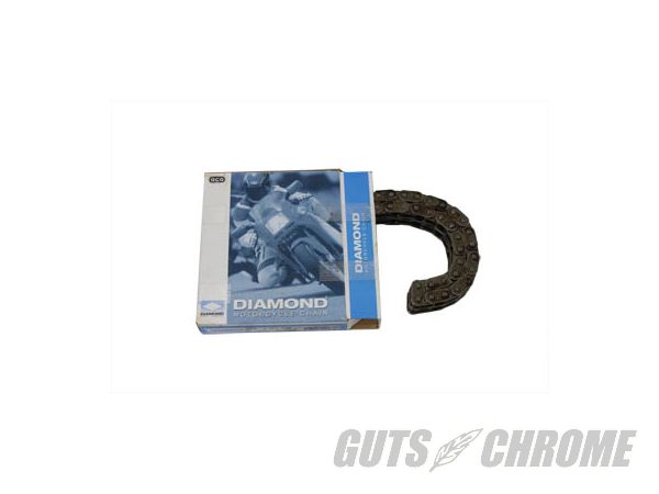 クーポン対象5【取寄】19-0361 ダイヤモンド プライマリー チェーン, 76 リンク FLT 1979-2006 5-speedFXR 1982-1994