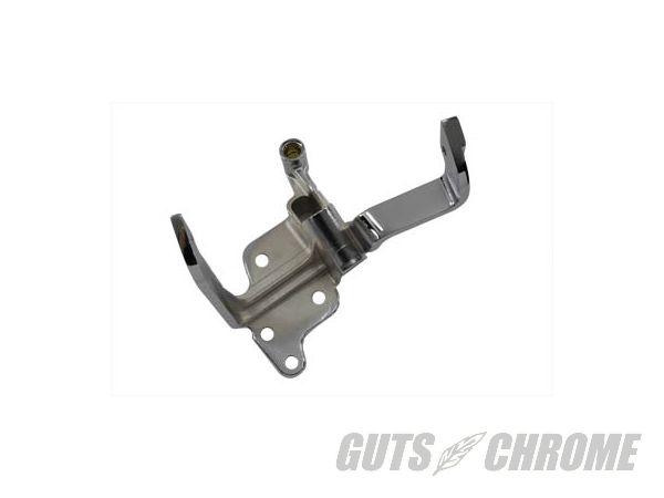 【取寄】21-0122 シフター ブラケット, クローム FLST 2000-UP
